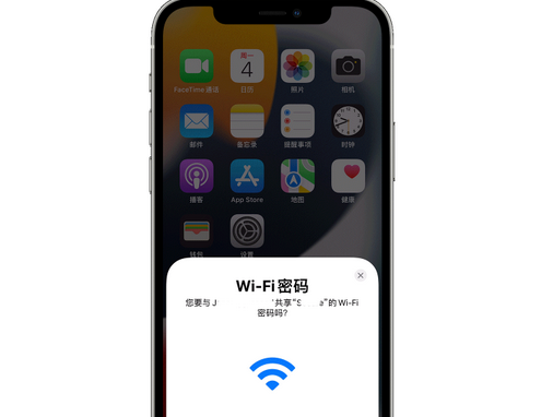 巨野苹果15维修店分享iPhone15如何共享Wi-Fi密码 